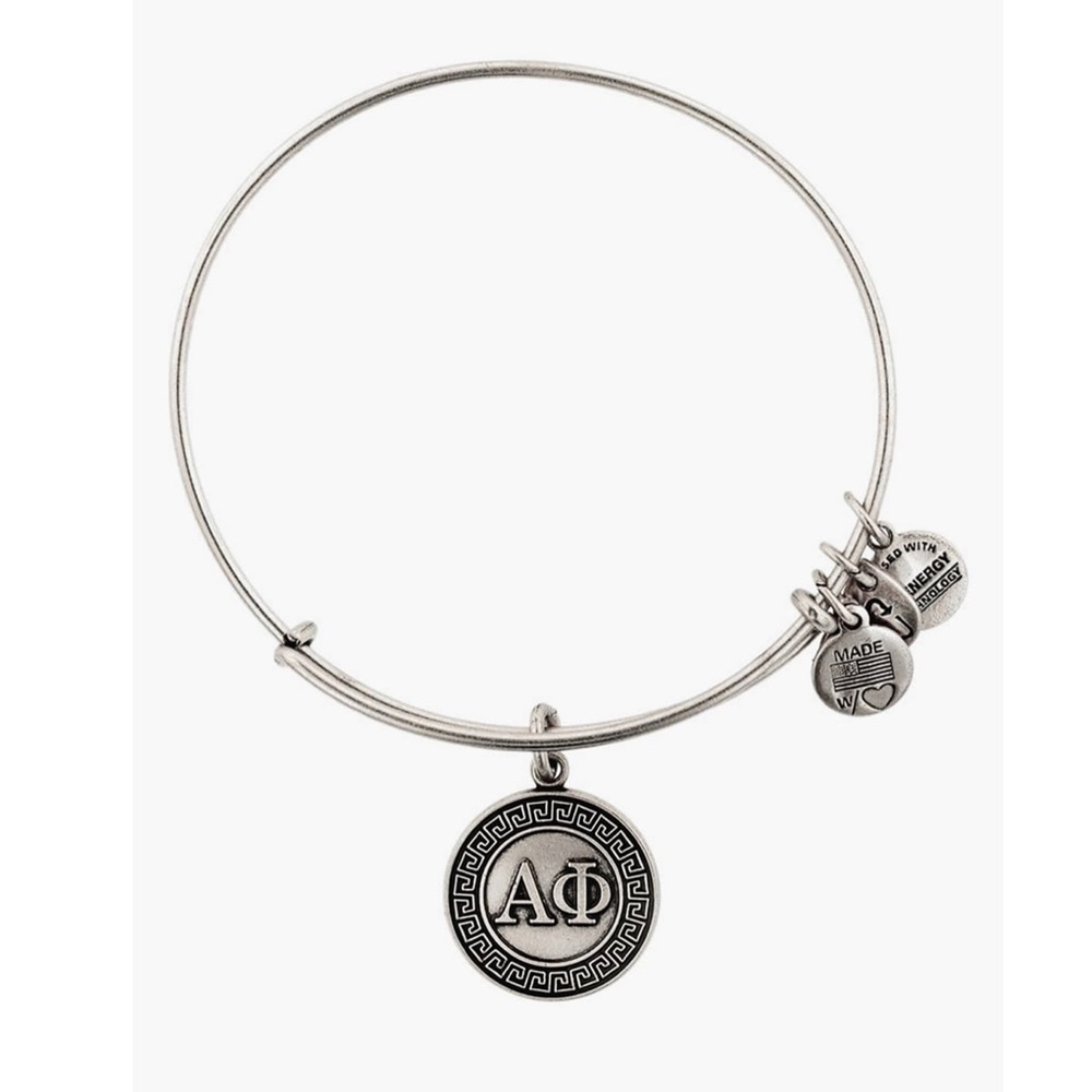 Alex and Ani Alpha Phi Charm Bracelet